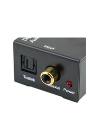 Resim Dijital To Analog 4555P Optik Tos Ses Dönüştürücü Rca Adaptor 