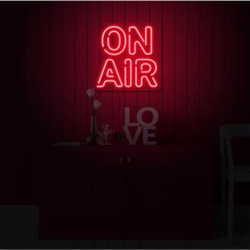 Resim Twins Led On Air Yazılı Neon Tabela Çok Renkli Model:model:61163366 Çok Renkli 