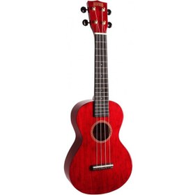 Resim Mahalo Hano Series Concert Ukulele (Wine Red) 