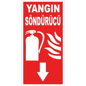 Resim Yangın Söndürücü Levhası 