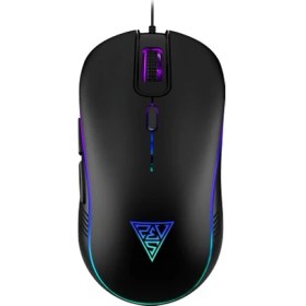 Resim TeknoKapsül Gamdias Aura Gs3, Çok Renkli Aydınlatma, USB Kablolu, 6 Tuşlu, Mouse, 3.600 Dpi, Siyah 
