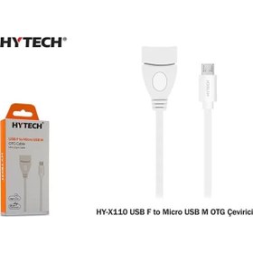 Resim Hytech Hyx110 Usb F To Microusb M Otg Çevirici 