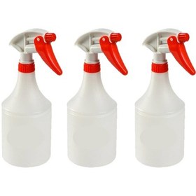 Resim 3'lü Kimyasala Dayanıklı Sıvı Püskürtme Sprey Şişe 1l 