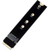 Resim Leonpro M.2 SATA SSD to 8+18 pin Apple Macbook uyumlu 2012-2013 Dönüştürücü Adaptör 