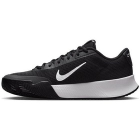Resim Nike Nikecourt Vapor Lite 2 Erkek Toprak Kort Tenis Ayakkabısı Dv2016-001 Siyah 