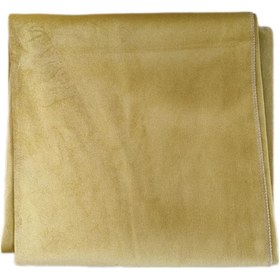 Resim SERA Okey Oyun Masa Örtüsü Kadife 140x140 Sarı 