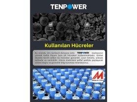 Resim Tekno Bravo (Tcl Sweeda 6000 Uyumlu) 5000MAH 72WH Robot Süpürge Yedek Bataryası 