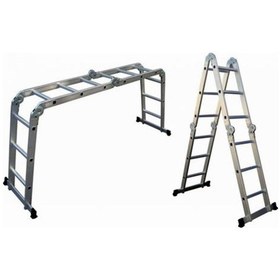 Resim Çok Amaçlı Katlanır Foksiyonel Merdiven 4.75 Metre 