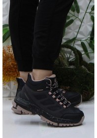 Resim Lumberjack Vıolly Siyah Pudra Rahat Orijinal Ürün Waterproof Outdoor Kadın Bot Siyah 