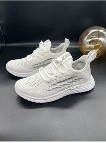 Resim Mater Ayakkabı Çocuk Unisex Çok Hafif, Rahat Kalıp Terletmeyen Triko Kumaş Sneaker 