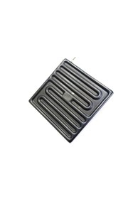 Resim SERN İnfrared Seramik Isıtıcı Rezistans DÜZ 122X122mm 650W 230V Siyah Renk SFE Model 