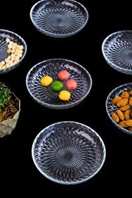 Resim Tabak Evi Aden 2493 Kahvaltılık Eğimli 12 CM 6'lı Cam Kase 