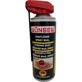 Resim Wünsew Kuvvetli Pas Sökücü Mos2 Sprey 400 ml 