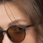 Resim LUNOX Niobe Mat Kahve Unisex Güneş Gözlüğü 