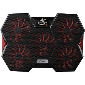 Resim Dexim A15 5 Fanlı Ledli Gaming 17'' Notebook Soğutucu - Dna004 