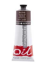 Resim Rowney Graduate Yağlı Boya Grad Oıl 200Ml Burnt Umber 