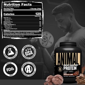 Resim Universal Animal Whey Isolate Protein Powder 