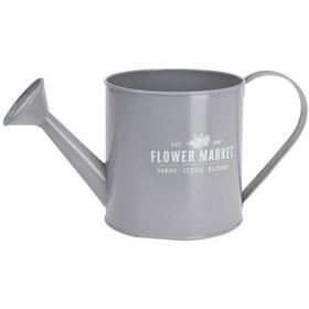 Resim Sulama Kabı Gri Metal 13 13cm 