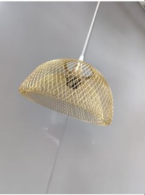 Resim Kafes Tekli Gold Sarkıt Altın 