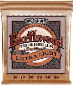 Resim AyrStore Earthwood Extra Hafif Fosfor Bronz Akustik Gitar Telleri - 10-50 Kalınlık 