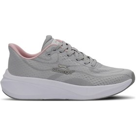 Resim Slazenger WISE Kadın Gri / Pembe Koşu & Yürüyüş Spor Ayakkabısı 