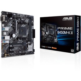 Resim ASUS PRIME B450M-K II DDR4 4400MHZ 1XVGA 1XHDMI 1XDVI 1XM.2 USB 3.2 MATX AM4 ASUS PRIME B450M-K II DDR4 4400MHZ 1XVGA 1XHDMI 1XDVI 1XM.2 USB 3.2 MATX AM4