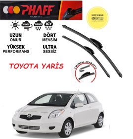 Resim PHAFF TOYOTA YARİS ÖN MUZ SİLECEK TAKIMI 2006-2010 ARASI ARACA ÖZEL APARAT 