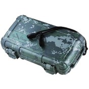 Resim Cigar Caddy Travel Humidor 5'li Kamuflaj Puro Seyahat Çantası 