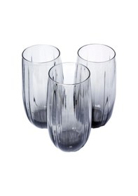 Resim Paşabahçe 420415 Gri Linka Meşrubat Bardağı 245cc 3 Lü 