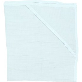 Resim Ezh 1207 %100 Pamuklu 4 Kat Bebek Banyo Havlusu 92 x 82 CM Buz Mavisi 