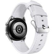 Resim Csdake Huawei Watch Gt 2e/gt 2 46mm İçin Şık Deri Çift Taraflı Dokulu Saat Bandı 