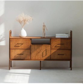 Resim Woodesk Oasis, Ahşap, Dolap Ve Konsol, 140x90, Tik Renk 