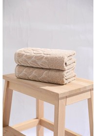 Resim Nurpak Hazal 2li El Havlusu 50x90 - Vizon 