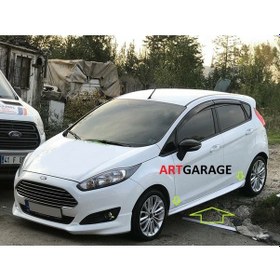 Resim Ford Fiesta Sağ Sol Iki Parça Marşpiyel Takımı-fiberglass-boyasız 