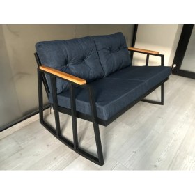 Resim 2'li Sallanan Sandalye Tv Koltuğu Kafe-Balkon-Mutfak-Berjer-Ofis Sallanır Çiftli Koltuk 