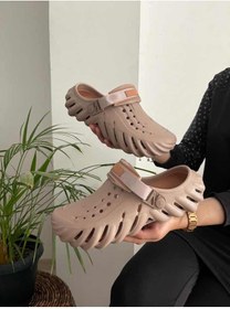 Resim Behtah Kundura Erkek Tam Ortopedik Classic Crrooss Echoom CroClog Modeli Kaymaz Sandalet Terlik 