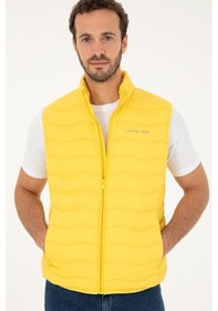 Resim U.s. Polo Assn. Erkek Sarı Yelek Dokuma 50280831-vr044 Sarı 