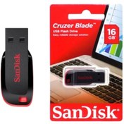 Resim SanDisk Cruze Blade SDCZ60-016G-B35 16 GB Usb 2.0 Flash Bellek 
