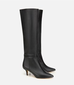 Resim Hotiç Kadın Deri Siyah Sivri Burunlu İnce Topuklu Çizme 01cıh316940a100 01cıh316940a100 Siyah 
