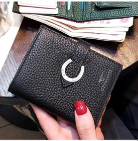 Resim Septwolves Hakiki Deri Metal Detaylı Kadın Kartlık Ve Cüzdan 001 