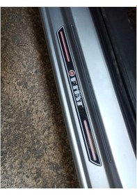 Resim Fiat Siena Piano Black Kapı Eşiği 4'lü Set 