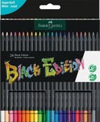 Resim Black Edition Kuru Boya Kalemi 24 Renk Faber-Castell