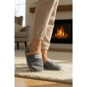 Resim Moda Fırsat Peluş Kadın Ev Babeti Tüylü Yumuşak Taban Ev Botu Panduf 