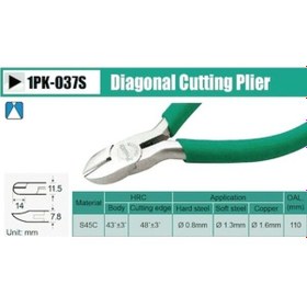 Resim Proskit 1pk-037s Elektronikçi Yan Keski 