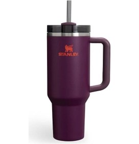 Resim Stanley Quencher Pipetli Termos Bardak 1.18 Litre Mor 