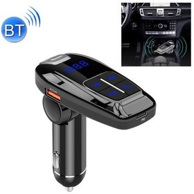 Resim Bc59 Araba Mp3 Bluetooth Oynatıcı Fm Verici Pd 3.0 Hızlı Şarj Cihazı 