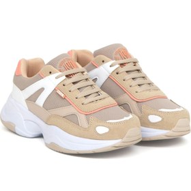 Resim U.S. Polo Assn. Kadın Bej Spor Ayakkabı 50288900-vr011 