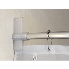 Resim Opencart Duş Perdesi Bar Duvar Montajı Sadece Plastik Aparattır 