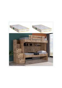 Resim Setaymobilya Ranza, Viva 2 Li Ranza,Viva Merdivenli 2 Li Ranza+2 Comfort Yatak 