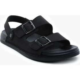 Resim Greyder Erkek Siyah Hakiki Deri Sandalet 5Y1CS64700 
